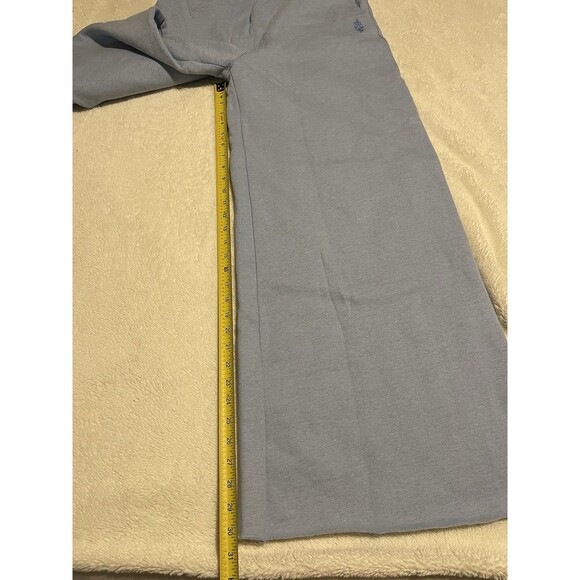 FREE PEOPLE FP Movement For The Win Wide-Leg Pants Women Sz M Blue Slouchy NWOT - Picture 3 of 9